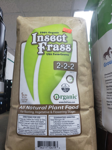 100% Insect Frass Organic Plant Food @ Edenz Hydro