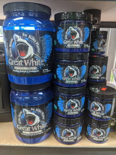 AVAILABLE: Great White Premium Mycorrhizae - Beneficial Bacteria & Trichoderma