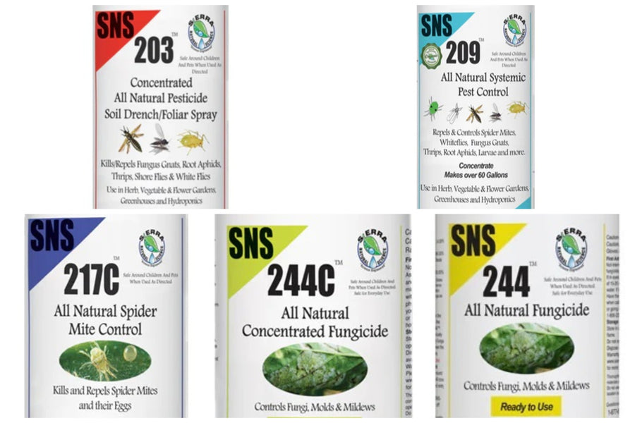 SNS Pesticides and Fungicides Are NOW AVAILABLE ON SALE at Edenz Hydro!