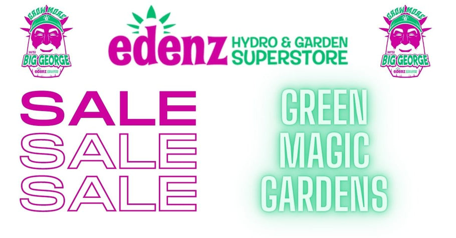 Green Magic Solutions—THE OFFICIAL NUTRIENT LINE OF EDENZ HYDRO—On Sale Now!