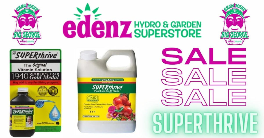 Get Big Savings on SUPERthrive Products Available for Sale at Edenz Hydro!