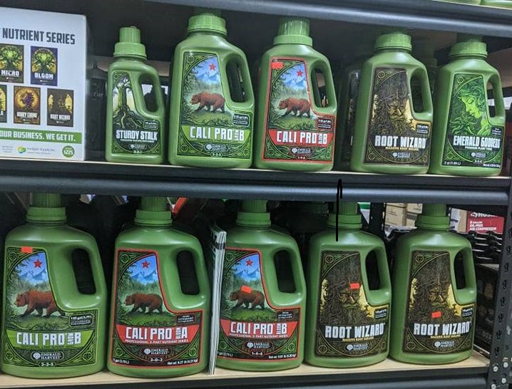 AVAILABLE: Emerald Harvest Premium Base Nutrients and Supplements