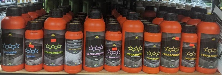 STARTBOOST, BLOOMBOOST, PEAKBOOST, FINALEBOOST and ECOZEN available at Edenz Hydro!