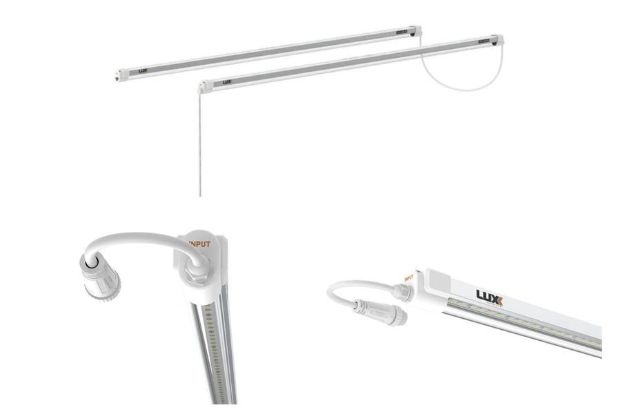 LED LIGHTS ON SALE AT EDENZ — Save $30 on Luxx 18w Clone LED (2 pack) 120-277v