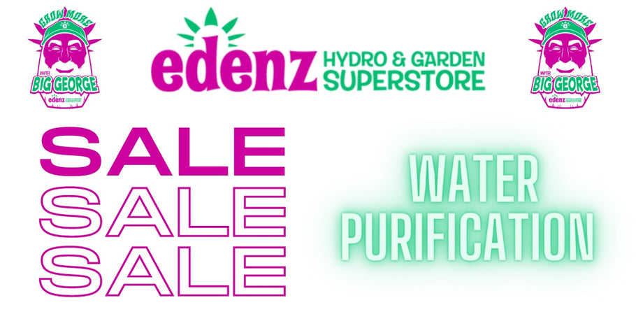 SAVE THOUSANDS OF $$$$ on Water Purification by Shopping at Edenz Hydro!