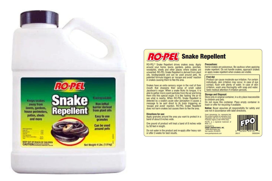 Save $15 on Ropel Snake Repellent (4lbs) by Shopping at #Edenz Hydro Online!