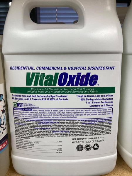 Vital Oxide Residential, Commercial & Hospital Disinfectant—In Stock Today at Edenz Hydro!