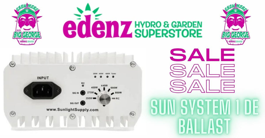 EDENZ DEAL: Get $40 Off Sun System 1 DE Ballast While Supplies Last!