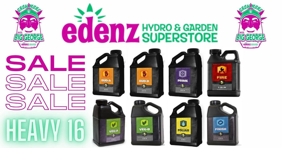 Save Hundreds of $$$$$ on Heavy 16 Nutrients at Edenz Hydro!