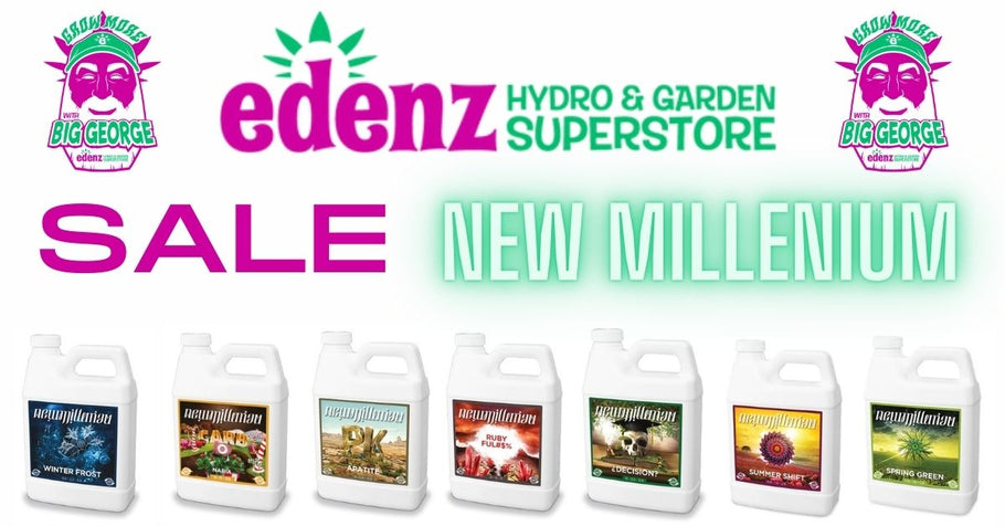 New Millenium Nutrient Line is Available On Sale at #Edenz Hydro!