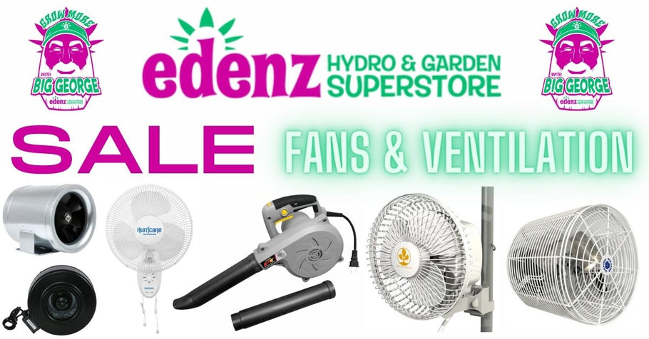 HIDE THAT SMELL: Save Hundreds on Fans and Ventilation by Shopping at #Edenz Hydro!