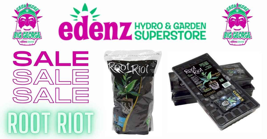 Root Riot: The Ultimate Plug for Explosive Plant Growth — Available at #EDENZ