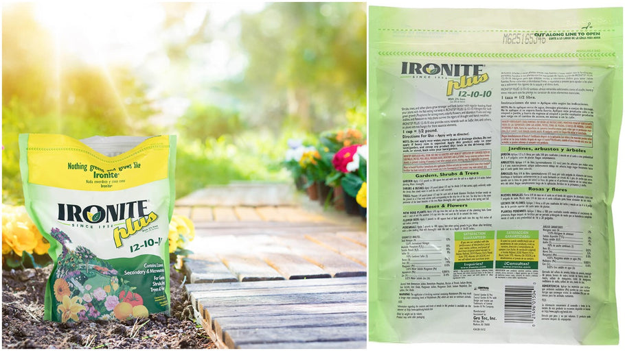 IRONITE PLUS — For Lawns, Shrubs, Trees & Flowers — Available Now at EDENZ HYDRO!