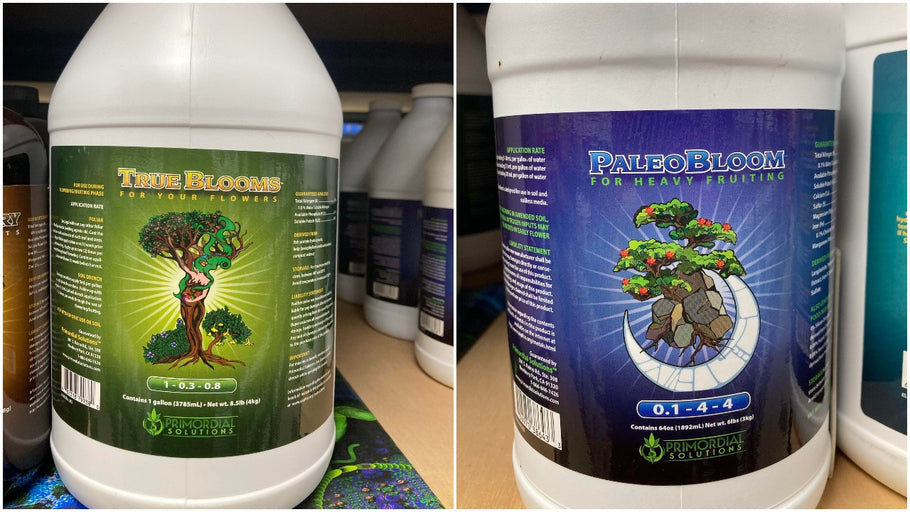 Primordial Solutions — PaleoBloom and TrueBlooms — AVAILABLE NOW AT EDENZ HYDRO!