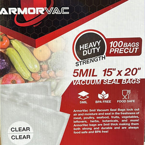 Armor Vac 100 Bags Pre cut