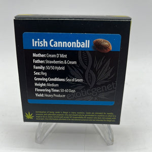 Exotic Genetics Irish Cannonball