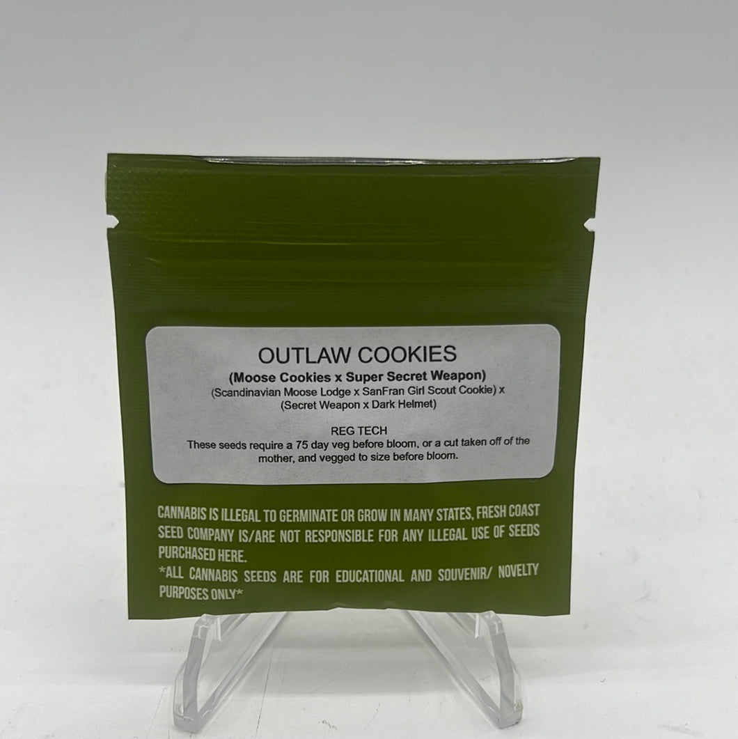 Freshcoast Seed Co Outlaw Cookies