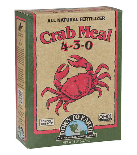 Down To Earth Crab Meal 4-3-0