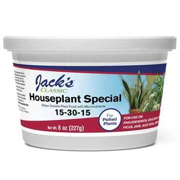 Jacks Classic Houseplant Special 15-30-15