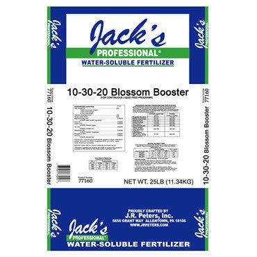 Jacks Professional 10-30-20 Blossom Booster Fertilizer
