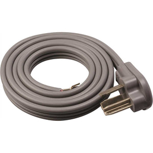 Coleman Cable Inc. 6 ft. 10/3 Flat Dryer Cord in Gray