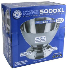 Measure Master 5000 XL Digital Scale w/ 4L Bowl