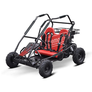 Coleman Powersports Off Road Go Kart | Gas Powered, 196cc/6.5hp, Red | KT196 model