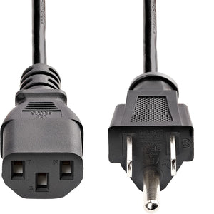 Standard 120v Power Cord 8ft 16AWG