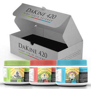 DaKine 420 Nitro Nutrients Advanced Hydroponic Fertilizer & Indoor Plant Food Starter Kit