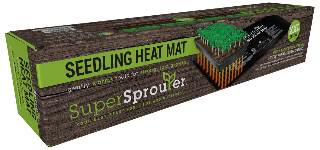 Super Sprouter Seedling Heat Mat - 4 Tray