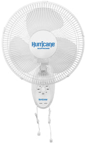 Hurricane - Supreme Oscillating Wall Mount Fan