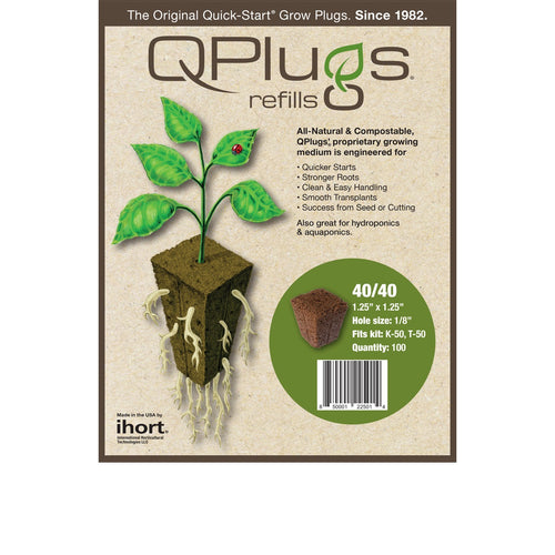 iHORT Q-Plug Cubes - bag of 100