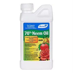 Monterey® 70% Neem Oil - Insecticide, Miticide & Fungicide - OMRI Listed®