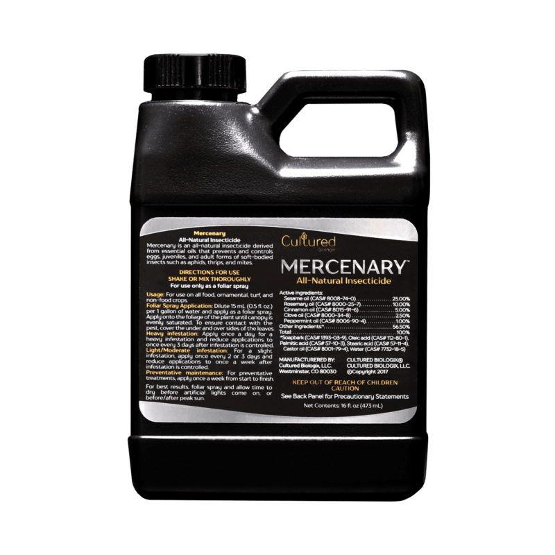 Mercenary All-Natural Insecticide