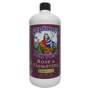 Neptunes Harvest Rose & Flowering Fertilizer 2-6-4