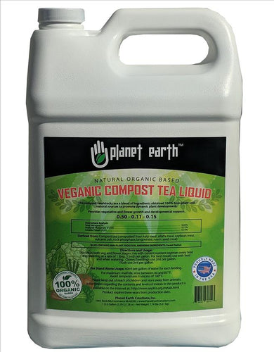 Planet Earth Veganic Compost Tea 1 Gallon