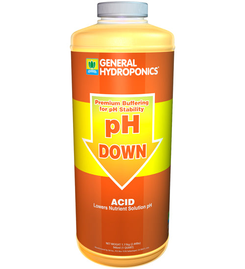 General Hydroponics pH Down Liquid