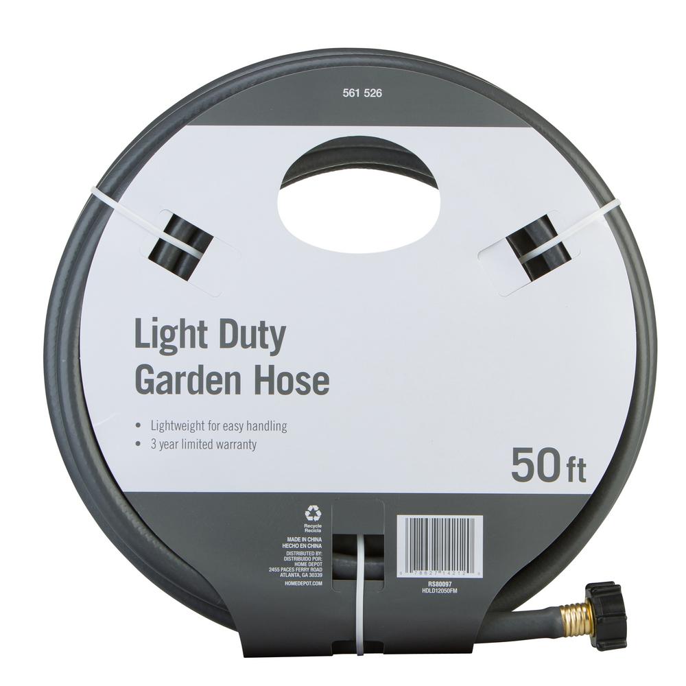 HDX - Light Duty Garden Hose - 50 Ft