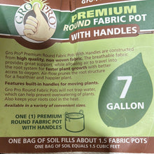 Load image into Gallery viewer, GroPro 7 Gallon Fabric Pot