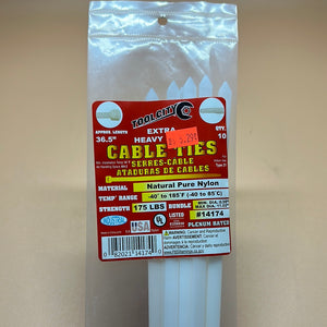 Tool City Cable Ties 36.5”