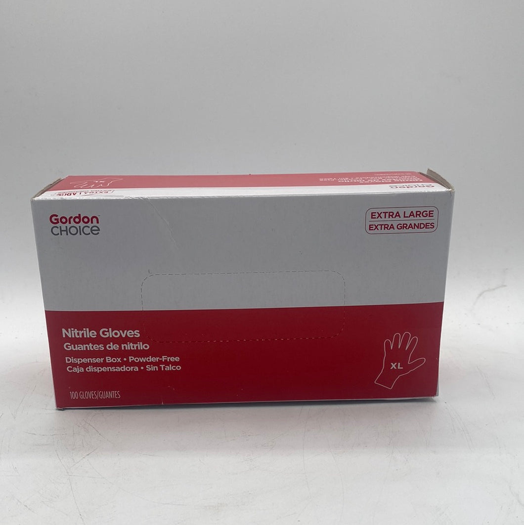 GORDON CHOICE NITRILE GLOVES X-LARGE
