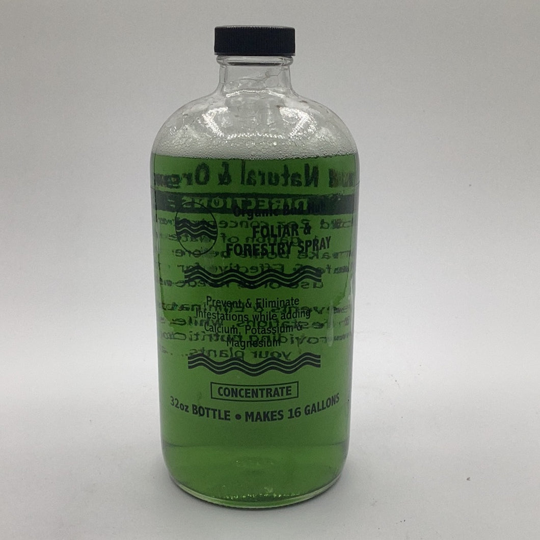 Organic bud hub foliar spray