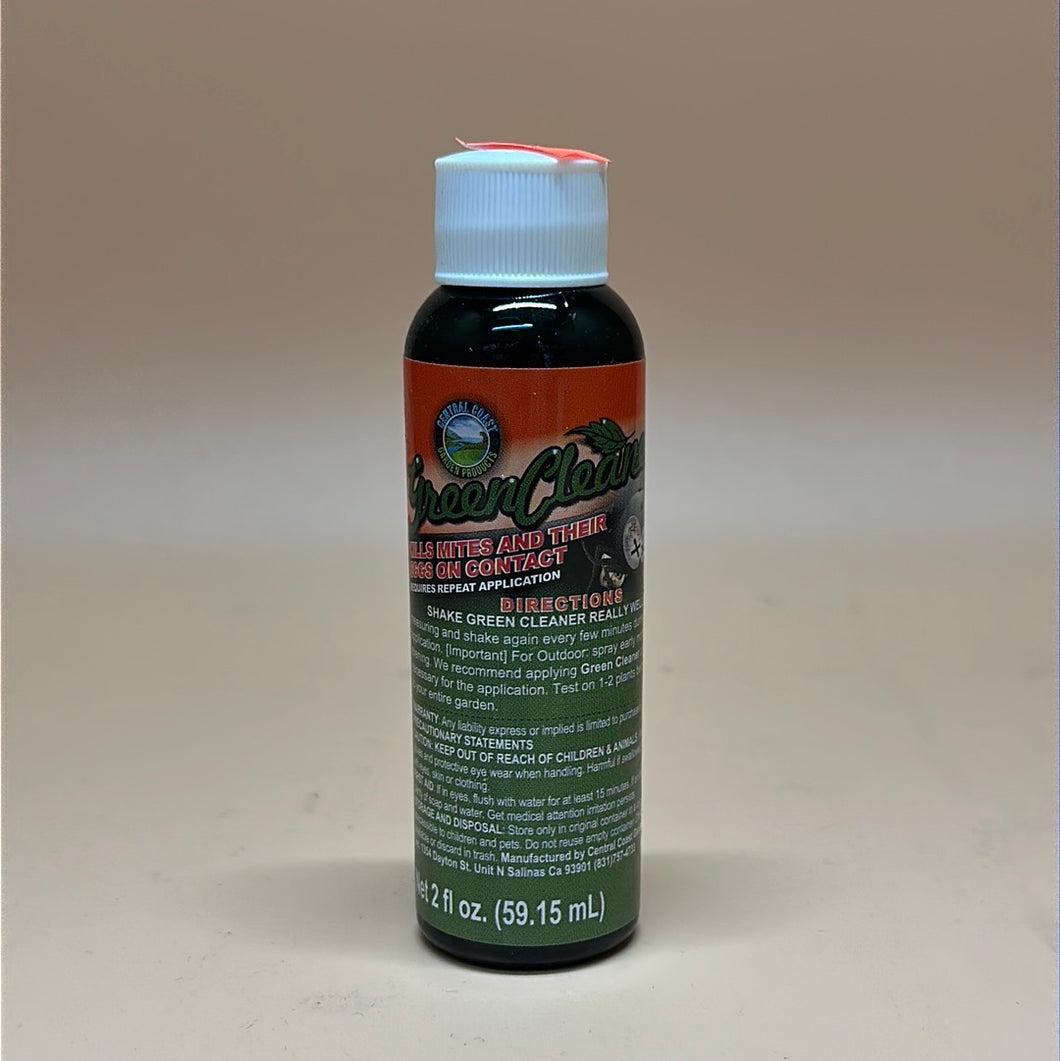 Green Cleaner 2oz