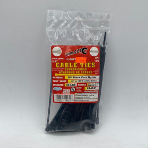 Cable Ties 5.7” Black