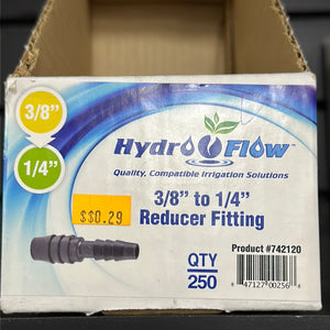 HydroFlow 3/8” to 1/4” Reducer