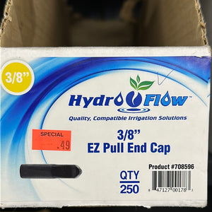 HydroFlow 3/8” Ez Pull End Cap