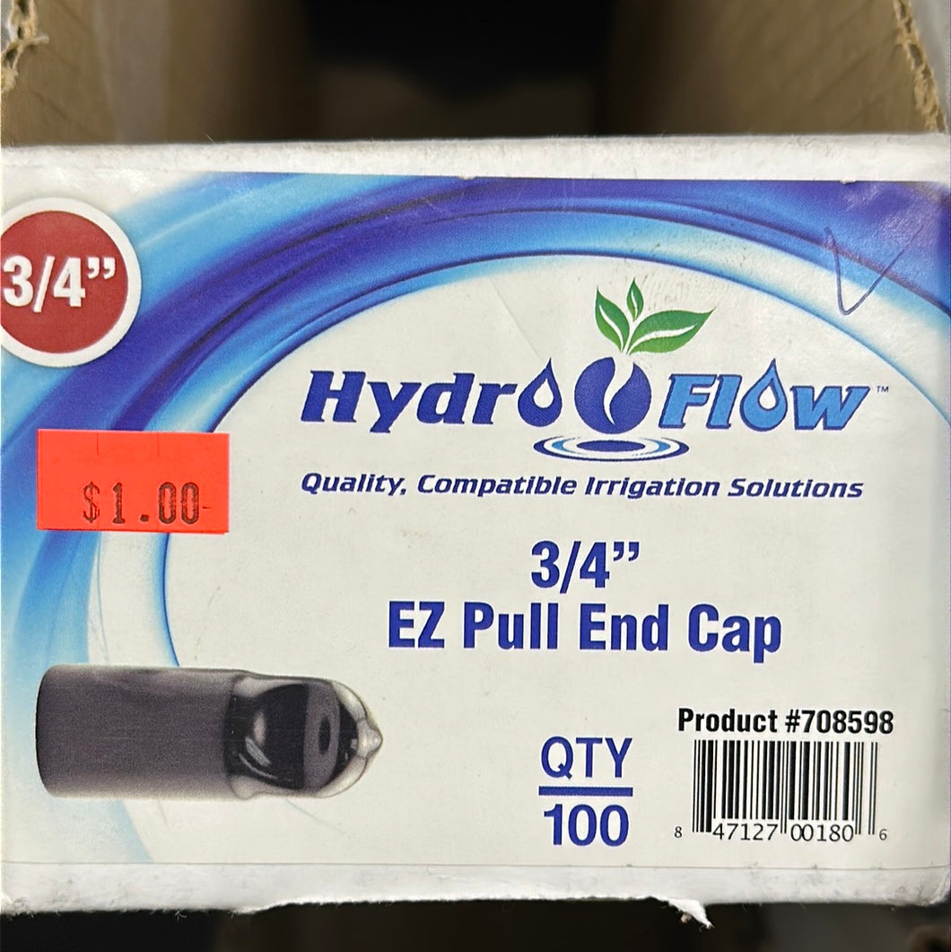 HydroFlow 3/4” Ex Pull End Cap