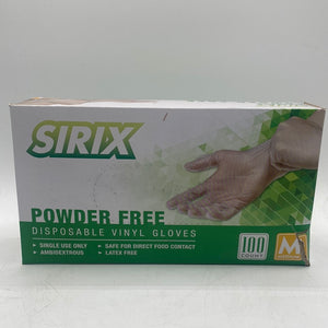 SIRIX POWDER FREE Disposable Vinyl Gloves