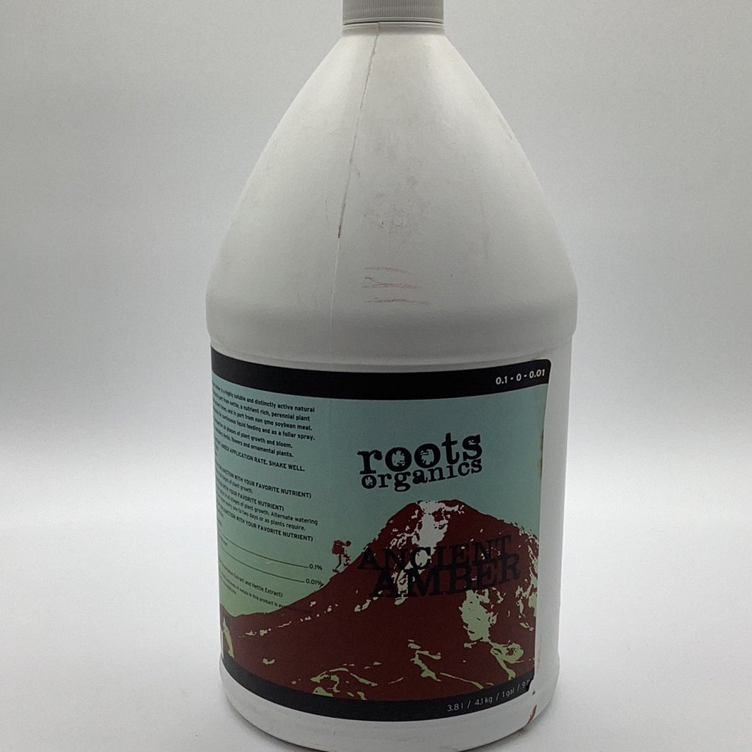Roots organics ancient amber gallon
