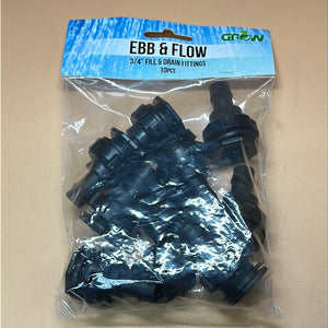 Grow1 3/4” Fill & Drain Fittings